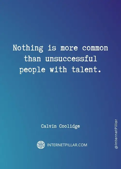 inspirational calvin coolidge quotes