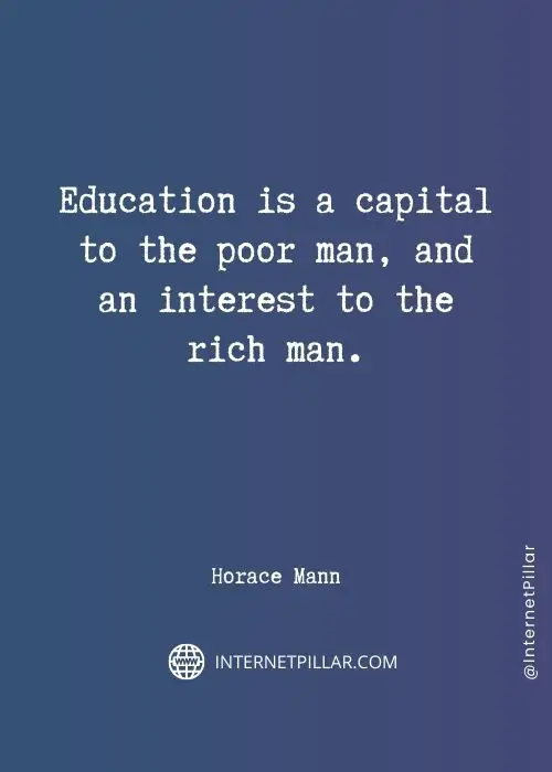 inspirational horace mann quotes