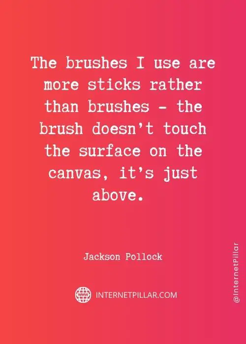 jackson pollock sayings