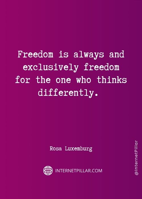 motivational rosa luxemburg quotes