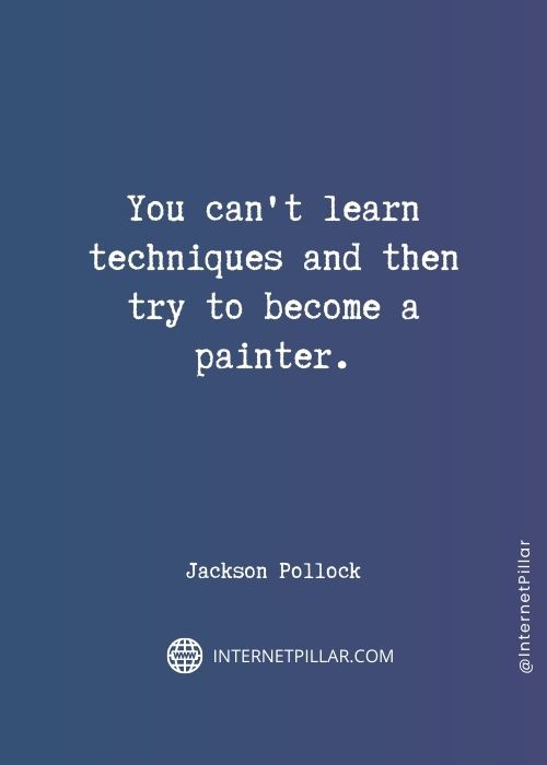 profound jackson pollock quotes