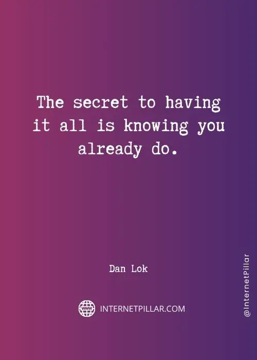 quotes about dan lok