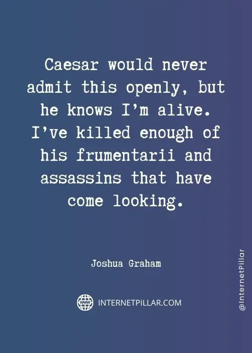 quotes about joshua graham
