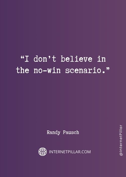 randy pausch quotes