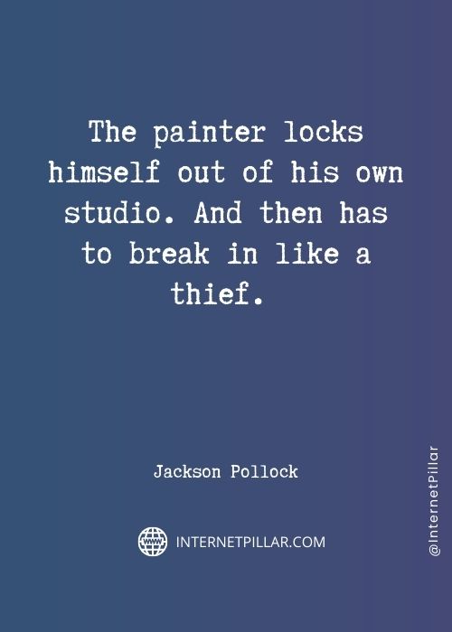 top jackson pollock quotes