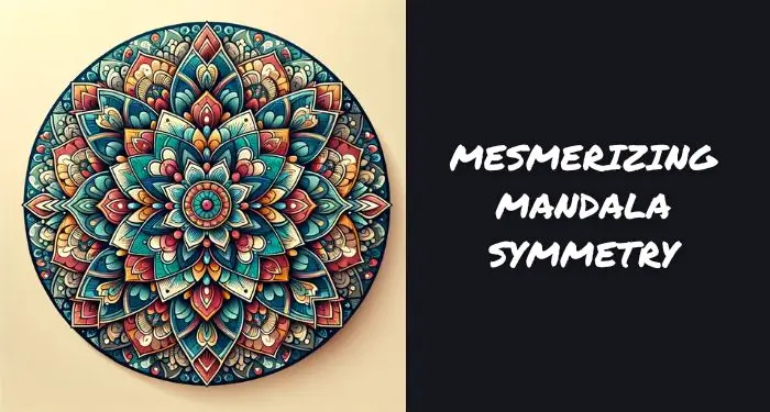 Mesmerizing mandala symmetry