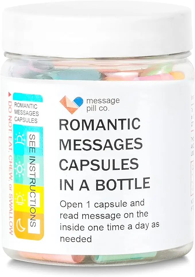 Capsule Letters Message in a Bottle