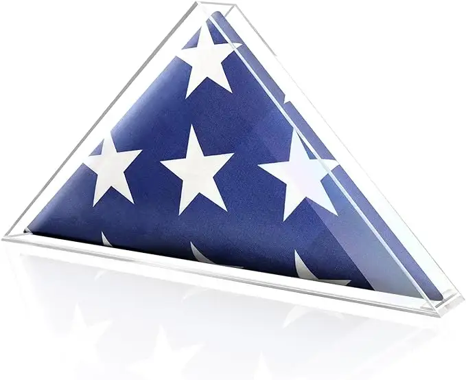 Flag Display Case for American Veteran Flag