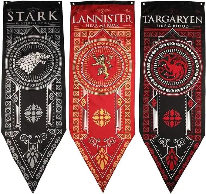 Game of Thrones House Banner