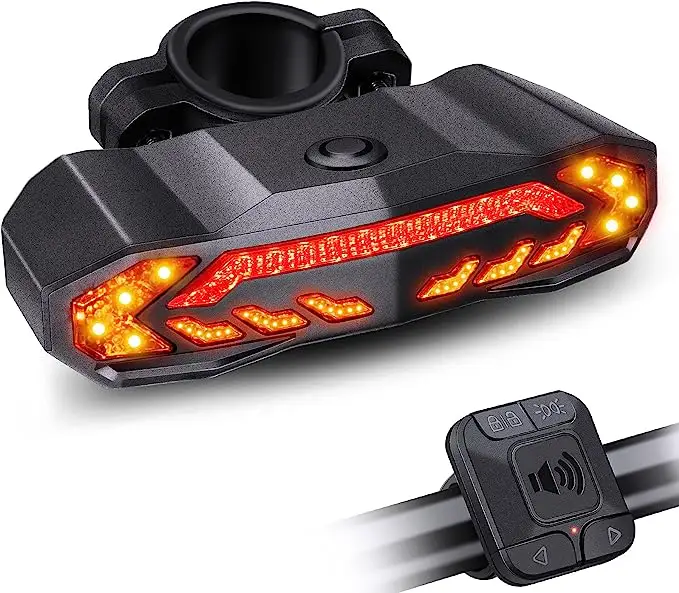 Smart Bike Tail Light with Turn Signals