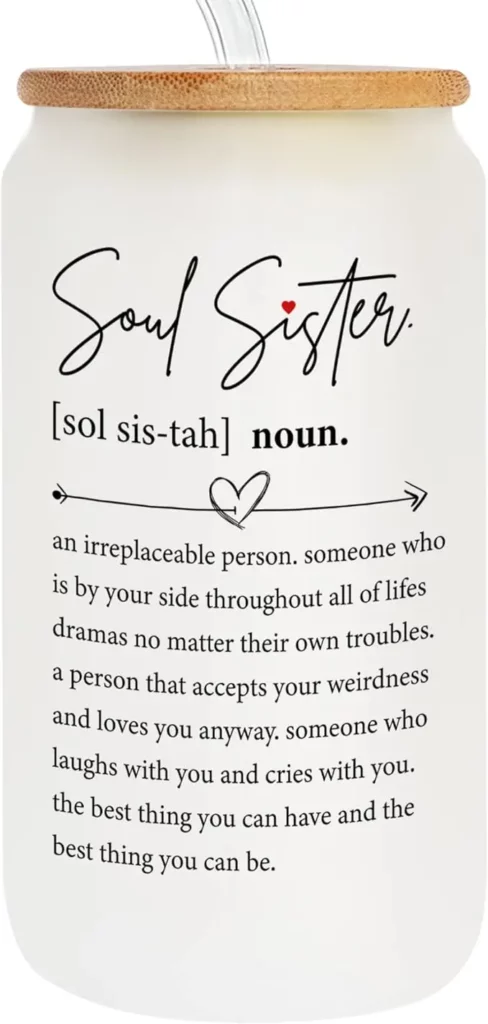 Soul Sister Can Glass